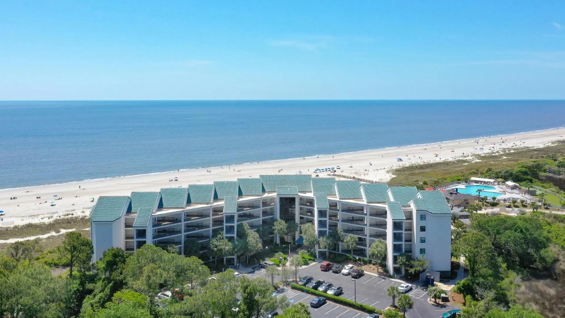 Ocean Views, Private Balcony, Beach 希爾頓黑德島 0*,  美国